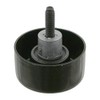 febi bilstein 27517 Idler Pulley for auxiliary belt, with screw,