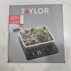 Taylor New Sealed Taylor High Capacity Kitchen Scale With Bowl