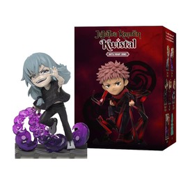 Mighty Jaxx Jujutsu Kaisen Kwistal Fwenz Battle Ready Series | Blind Box Collectible Figurines | One Pack - Contains One Random Figure
