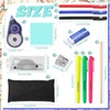 Candcamp 20 Pcs Stationery Set,Back to School Pencil Case with