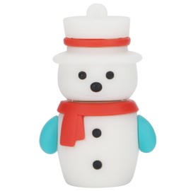Memory Stick High Speed Plug and Play Durable Lovely Snowman Shape Convenient Portable Flashdrive for Home Office Travel32GB