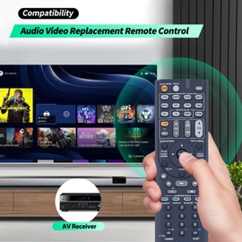 RC-710M RC710M New Replace Remote Control fit for Onkyo AV Receiver TX-SR333 HT-R560 HT-R393 TX-SR606 TXSR606B TXSR606S SR606S fit for Onkyo 7.1ch Home Theater System HT-S7100 HTS7100