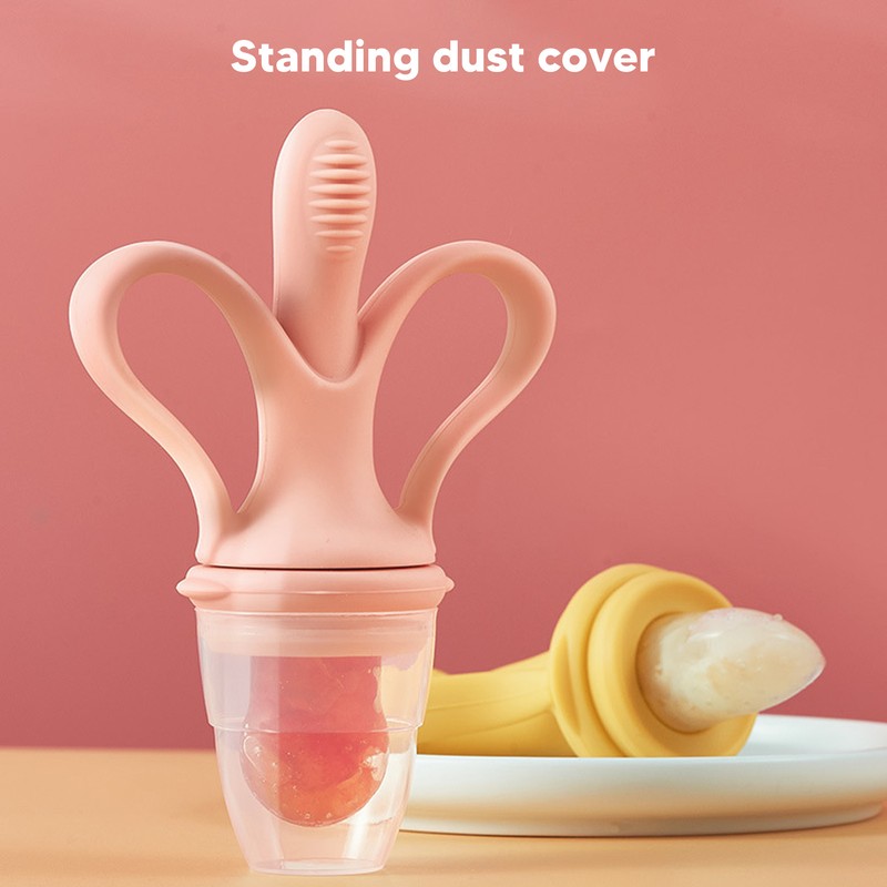Fruit Food Feeder Pacifier Silicone Safe Reduce Soreness Feeder Teething