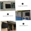 LALAFINA Outdoor Tv Cover Protector with Bottom Cover Flexible Screen