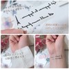 tuzuru Temporary Tattoos, 30 Stickers, Cute, Deer, Flowers, Waterproof, Bonus