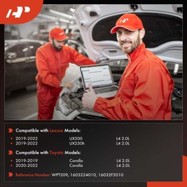 A-Premium Electric Engine Water Pump Compatible with Toyota Corolla & Lexus UX200, UX250h, 2019 2020 2021 2022, 2.0L