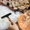 Carpet Rake, Hand Held Carpet Rake for Matted Carpet Comb