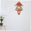 Levemolo Wall Hanging Cuckoo Clock Modern Silent for Home Office