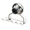 Double Vacuum Suction Holder, Durable Bathroom Organizer, Holds Toothbrush, Razor,