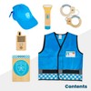 Bigjigs Toys Kids Police Costume - 7 Piece Police Dress