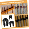 VICASKY 12Pcs Wall Mount Clip for Fishing Rods Pool Cues