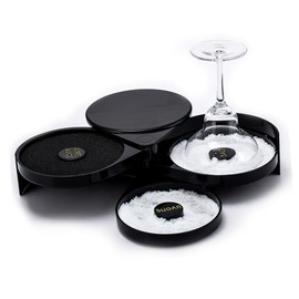 iplusmile Bar Salt Box Salt Rim Box Home Bar Seasoning Storage Case Abs Material