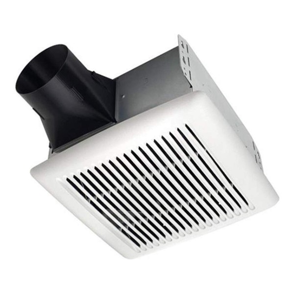 Broan InVent Series Single-Speed Fan, Ceiling Room-Side Installation Bathroom Exhaust Fan, ENERGY STAR Certified, 1.0 Sones, 110 CFM
