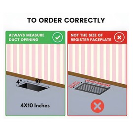 4x10 Metal Floor Vent Drop In - Classic Custom Flush Floor Register, Heavy Duty Metal Air Grille Register - Khan Supply CO