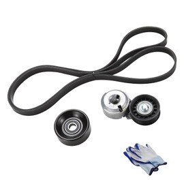 ATPPCCE 90K-38102 (3PCS 38102+38001+K060864) Serpentine Belt Drive Component Kit Fit For