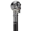 Royal RC Canes Premium Brass Chrome Skull Handle Walking Cane