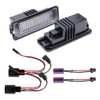 Mingrui test 2pcs LED License Plate Lights Number Lamp for