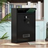 Yaocom Wall Mount Mailboxes for Outside 13.8 x 9.5 x