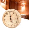 Niiyen Wooden Sauna Clock Steam Room Timer- Simple Wall Timer