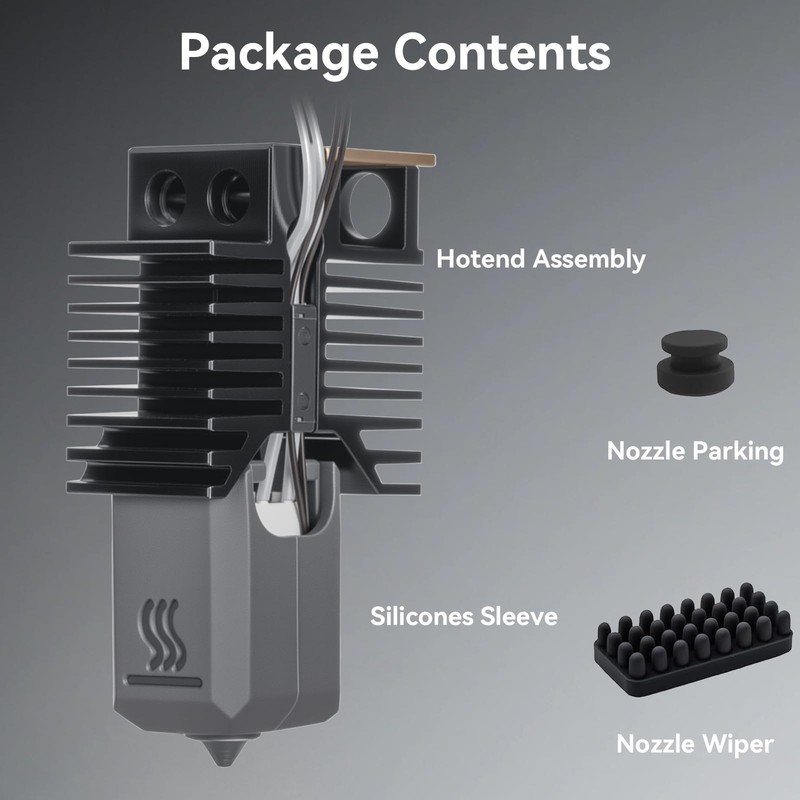 for Snapmaker U1 Hardened Steel Hotend 0.4mm,High Temp&Fast Heating Hot