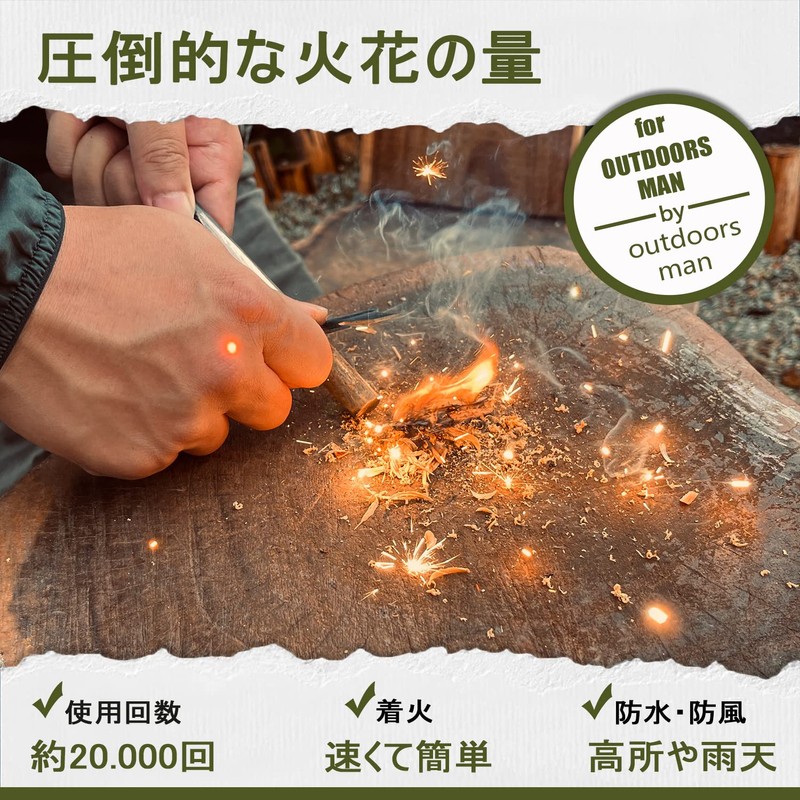Chileeany Large Size Fire Starter, 3.9 x 0.4 inches (100