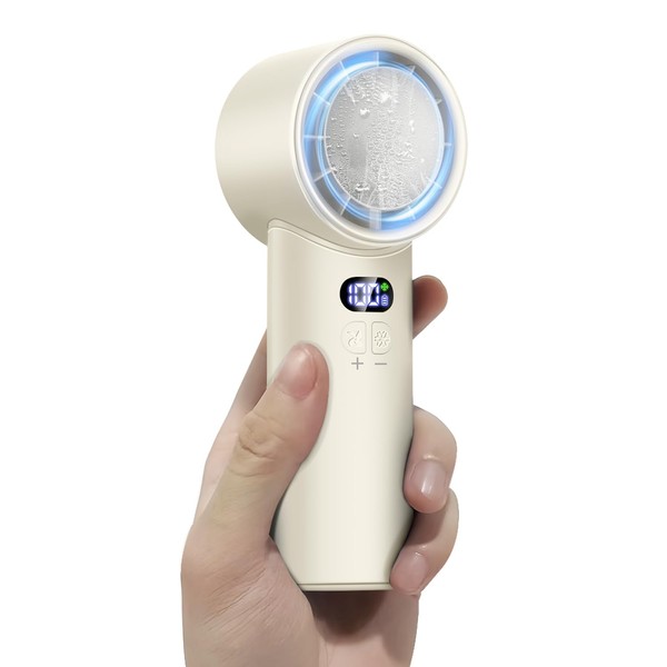 Portable Fan, Instant Cooling (-20°C), Ultra High Air Volume, 5,200