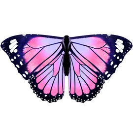 iROLEWIN Toddler-Kids Butterfly-Wings for Girls Butterfly-Costume Children Bug Dress-Up Wings as Play Toys Boys Party Favors