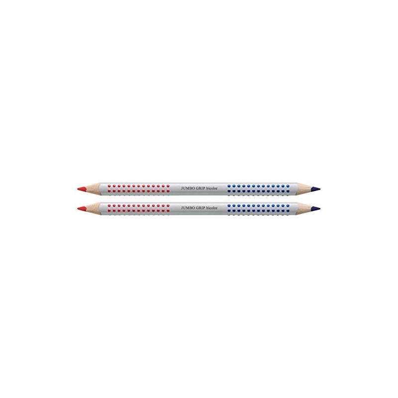 Faber-Castell 110910 Jumbo Grip Hyphenation Pen Bicolour Red and Blue