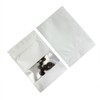 PABCK 100Pcs Clear Window Matte Mylar Pack Food Storage Bag