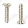 PZRT 8 Sets M6x15 Screw-in Type Hex Drive Threaded Insert