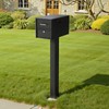 VEVOR Mailbox Post, 43 x 4 x 4 Inches, Steel