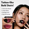 MILKTOUCH Black Peel Off Lip Tattoo - Long-Lasting Matte Lip,
