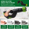 Pipe Cutter, Tubing Cutter Set 3/16" to 2" Outer Diameter,