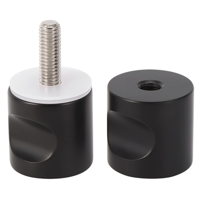 Bathroom Door Knob, Aluminium Alloy Single Hole Glass Door Handle