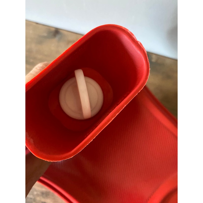 Vagabond Bags Ltd Wärmflasche, gerippt, 2 l, Rot