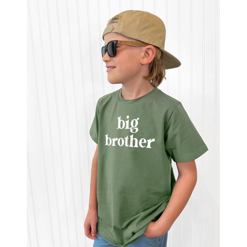 SANIXJOO Big Brother Toddler Shirt Baby Boy Promoted to Big