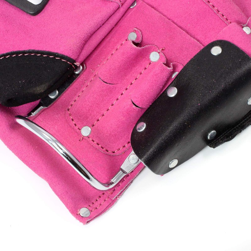 9 Pocket Tool Belt Heavy Duty Suede Leather Fits Hammer