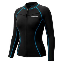 Owntop Women Wetsuit Top, 2mm Thermal Neoprene Jacket