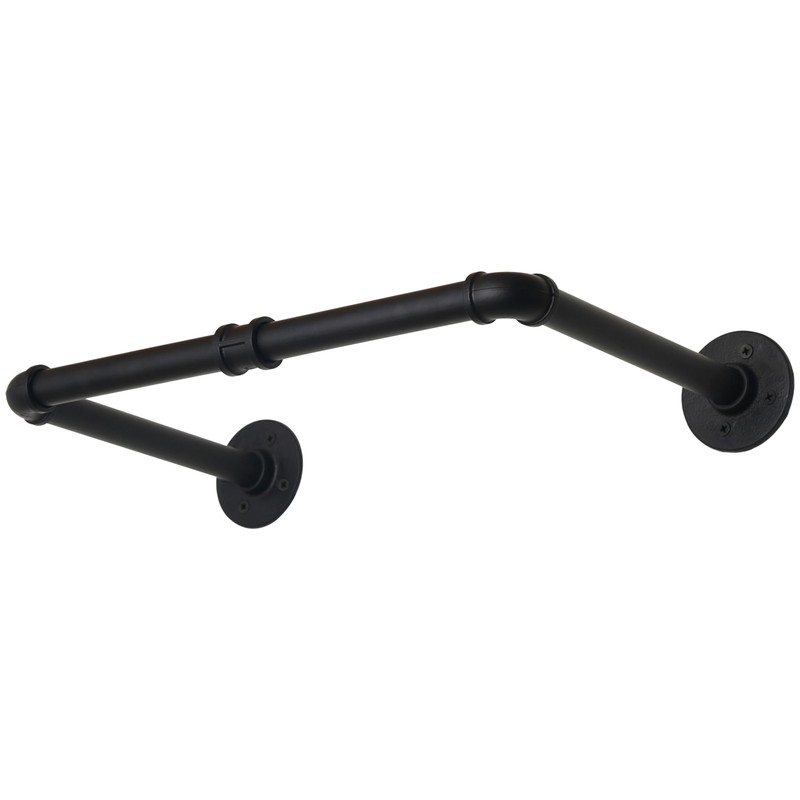 WEBI Clothing Rack Wall Mount,20" Industrial Pipe Clothes Rack for