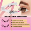 Kit De Pestañas Postizas Magnéticas Con Clip 2 Pares