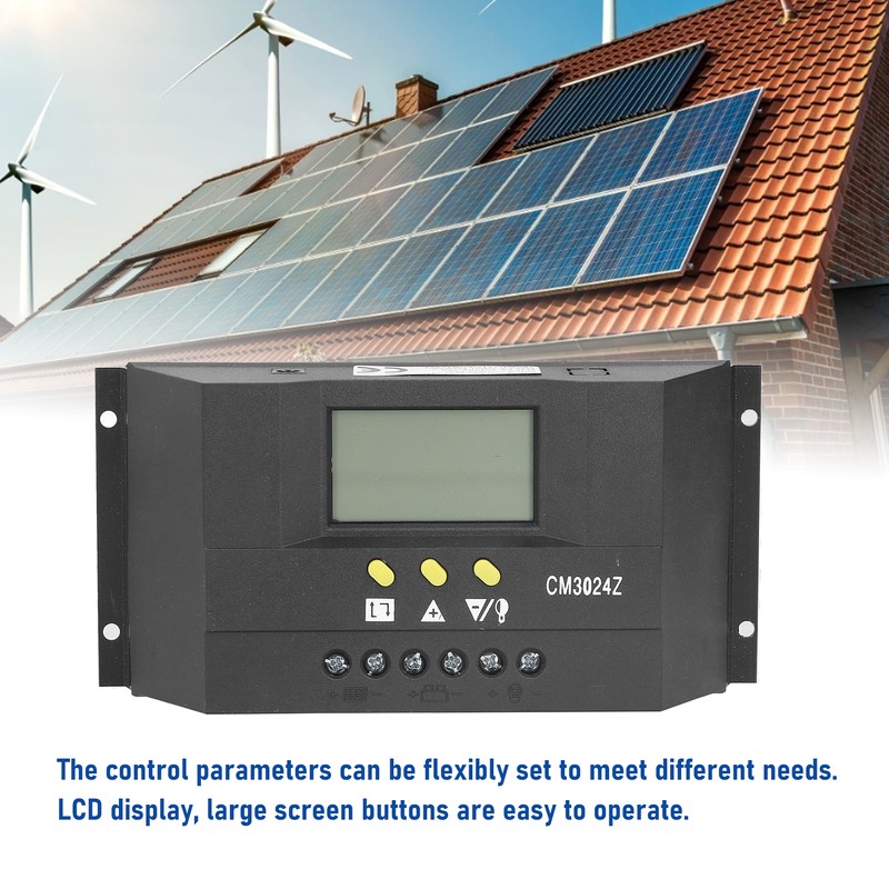 PWM Intelligent Solar Controller Photovoltaic Power Generation Solar Charge Controller