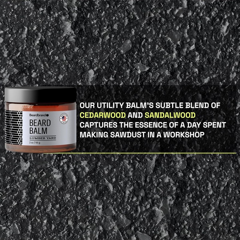 Beard Balm for Men - Utility Balm Travel Pack -