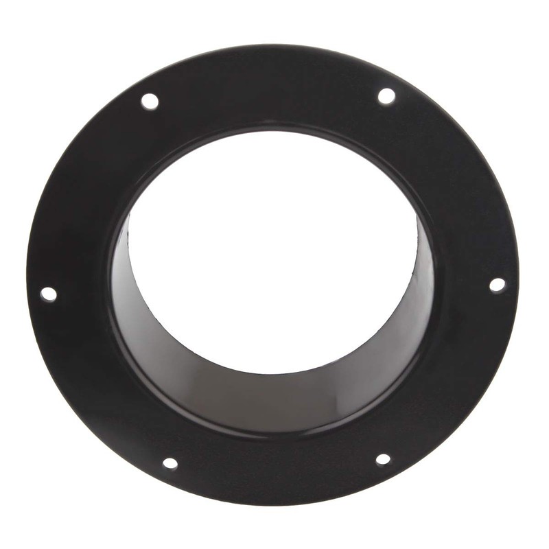 Abuff 4-inch Duct Connector, 2 Pack Plastic Straight Pipe Flanges,