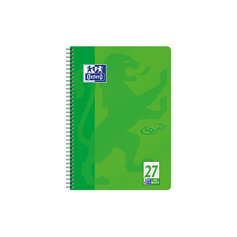 Oxford Touch Notepad, DIN A4+, Dot-Squared, 80 Sheets