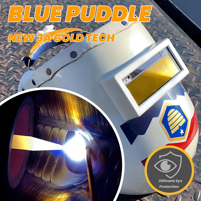 Shade Adjustable Series | Gold Shade Range 5-13 Auto Darkening