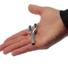 Double Snorter, Metal Tube, Double Tube, Length 68 mm