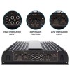Yaeccc 3200W Watt 4 Channel Car Truck Amplifier Stereo Audio