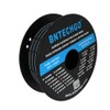 BNTECHGO 18 Gauge Silicone Ribbon Cable Flexible 2P Black 100