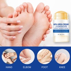 Pack of 2 Hydrating and Anti-Cracking Foot Cream, Moisturising and Anti-Crack Foot Cream, Urea Cream Foot Cream Dry Feet Foot Care Cream Relieves Extreme Dryness & Cracking of the Feet