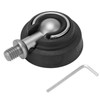 Rubber Stainless Steel Tripod Foot Pad, Non Slip, 50mm Diameter